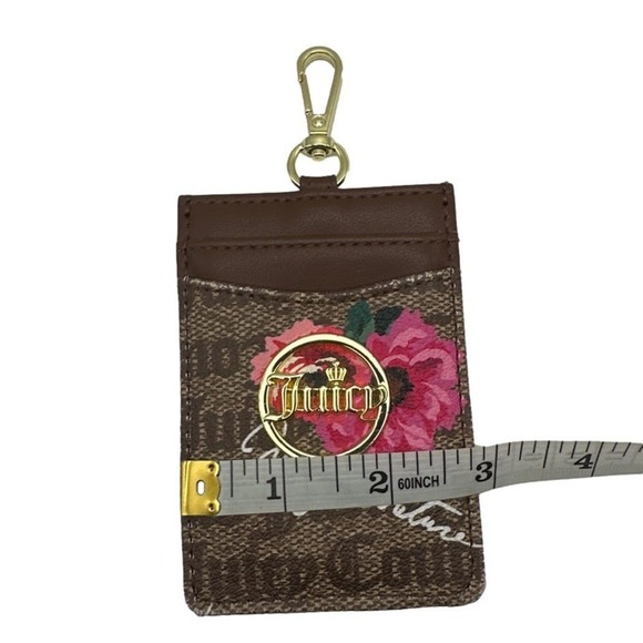 JUICY COUTURE Brown Card Holder - Picture 3 of 4